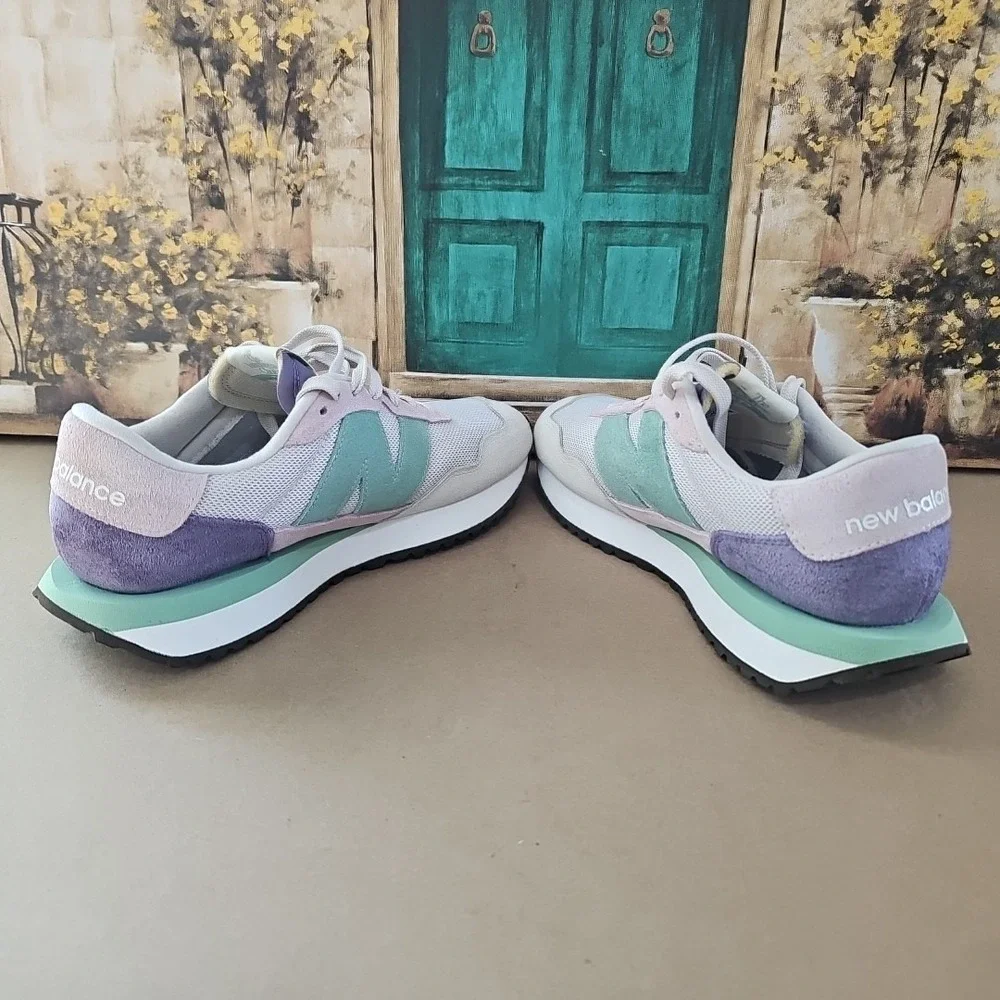 New Balance 237‎ Athletic Shoes Pastel Purple Pink Green Women's Size 9.5